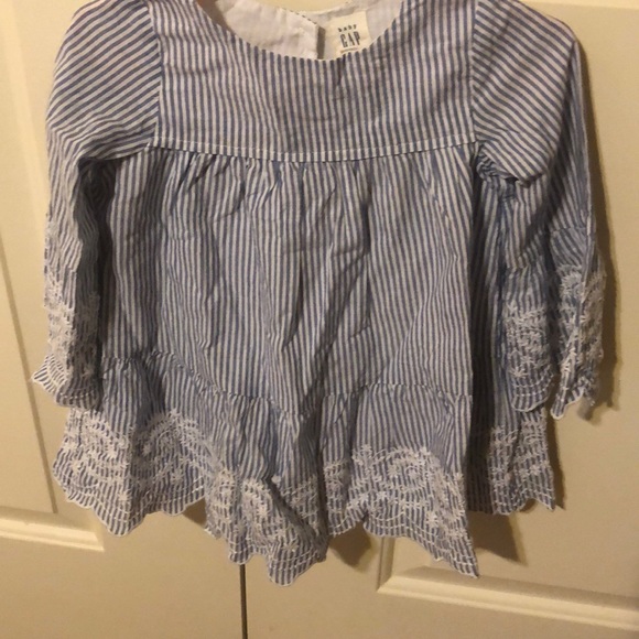 GAP Other - Baby gap seersucker dress size 18-24 mon
